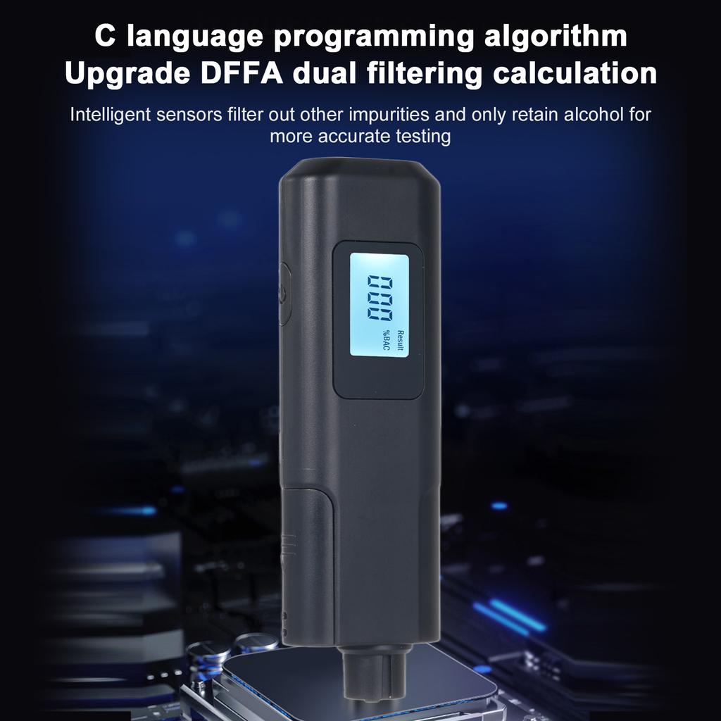 Alcohol Tester Nocontact Alcohol Tester Blower Purification Chamber Voice and Beep Alarm