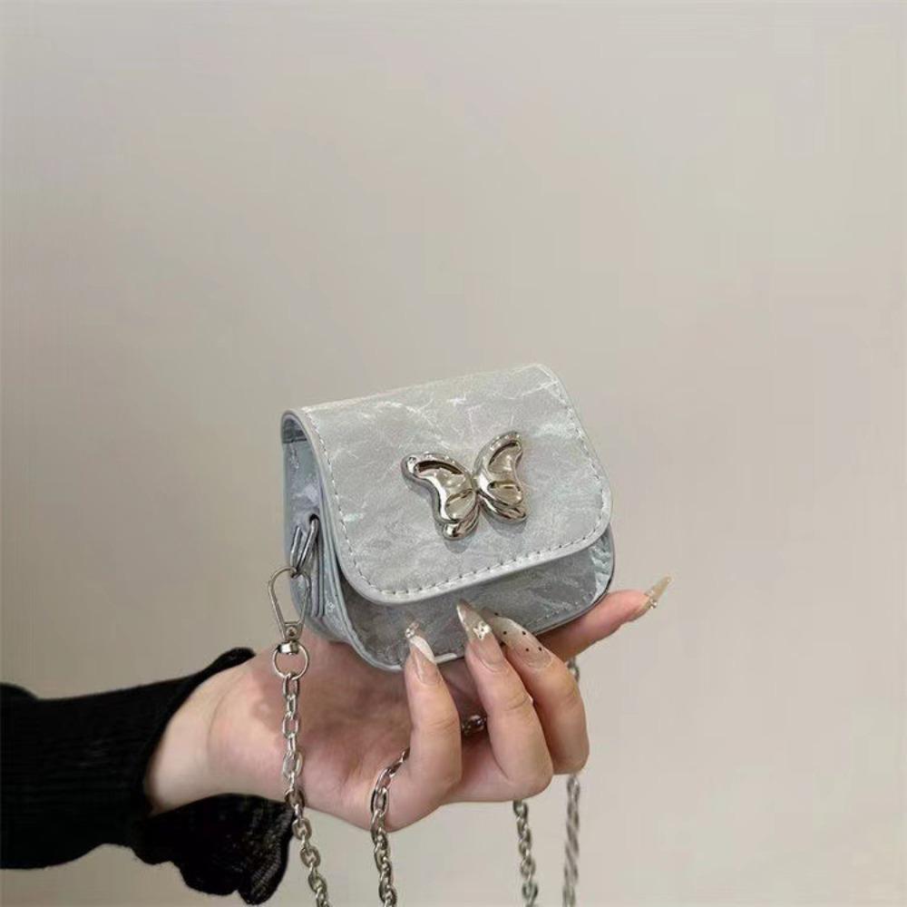 Lisheng spring and summer new women's mouth red envelope fresh and sweet bow chain shoulder bag mini messenger bag personality trend