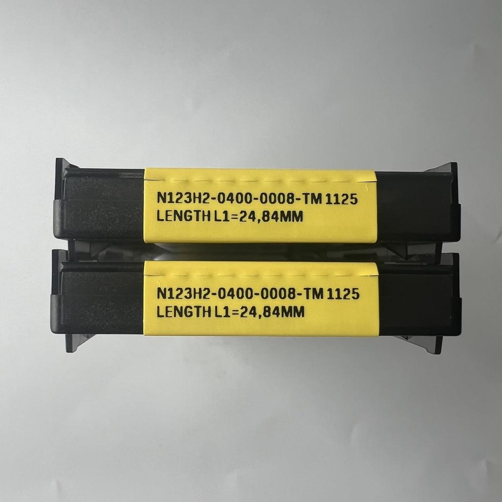 SANDVIK / N123H2-0400-0008-TM 1125 / Original Swedish hard alloy blade 10 Pcs