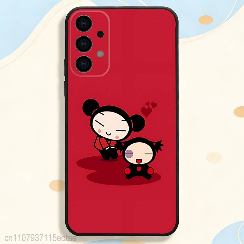P-Pucca-as Cartoon G-Garu-us Phone Case Silicone Soft For Samsung S26,S25,S24,S21,S22,S23,S30,Ultra,S20,Plus,Fe,Lite