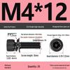 12.9 Grade M4-M12 Socket Head Cap Screw with Washer: Three-Piece Cylindrical Bolt