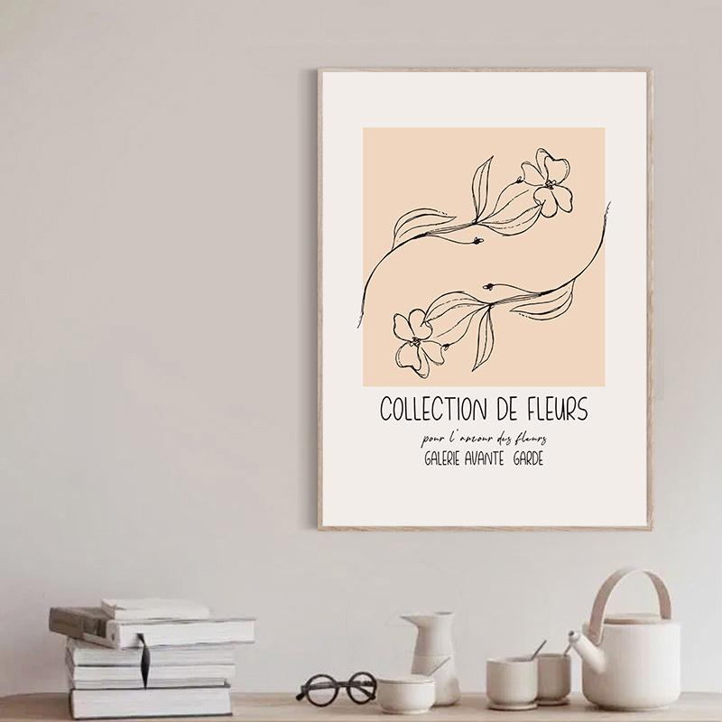 Nordisch Minimalistisch Abstrakt Linie Figur Blume Matisse Picasso Wand Leinwand Poster Malerei Drucke Für Wohnzimmer Kunst Dekor