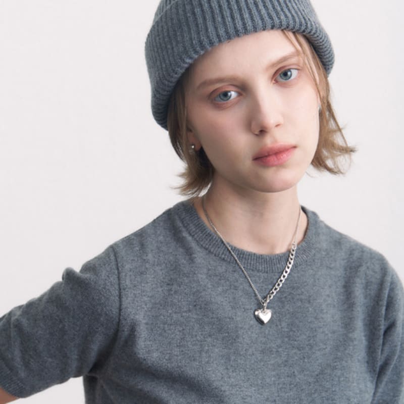 

TOVAS cashmere beanie_4colors navy_FREE