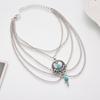 2 stücke Vintage Silber Farbe Knöchel Armband Fuß Schmuck Barfuß Sandalen Fußkettchen für Frauen