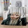 Black Pink Kpop Star Girl Group Soft Plush Blanket,Flannel Blanket Throw Blanket for Living Room Bedroom Bed Sofa Picnic Cover