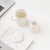 Chaxun Gradient Ceramic Mug with Lid & Filter
