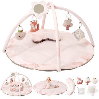 Fortella Baby Gym Play Gym Baby Gym Baby Newborn Playmat Toy Merry 0 Months 5 Months 1 Year Old Educational Toy Popular Baby Gift Gift Baby Gym (Pink)
