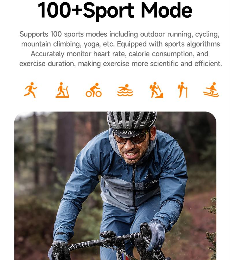 2025 New Watch 7 Uric Acid Blood Pressure Blood Oxygen Body Analysis Smart Watch ECG+PPG Clock Smartwatch Men