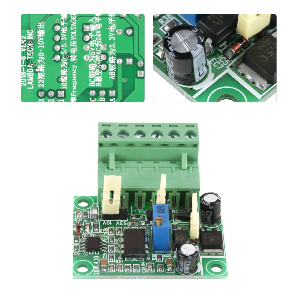 Frequency To Voltage Signal 0-10Khz To 0-10V Converter Module With Isolation