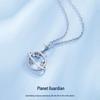 Women's Shining Planet Necklace: Elegant and Versatile Fashion Jewelry Clavicle Chain
