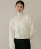 Meibeoyu Lenna Wool Turtleneck T-Shirt _ Ivory