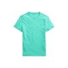 Polo Embroidered Logo Pullover Crew Neck Short Sleeve T-Shirt Men Tops Green 710671438-220