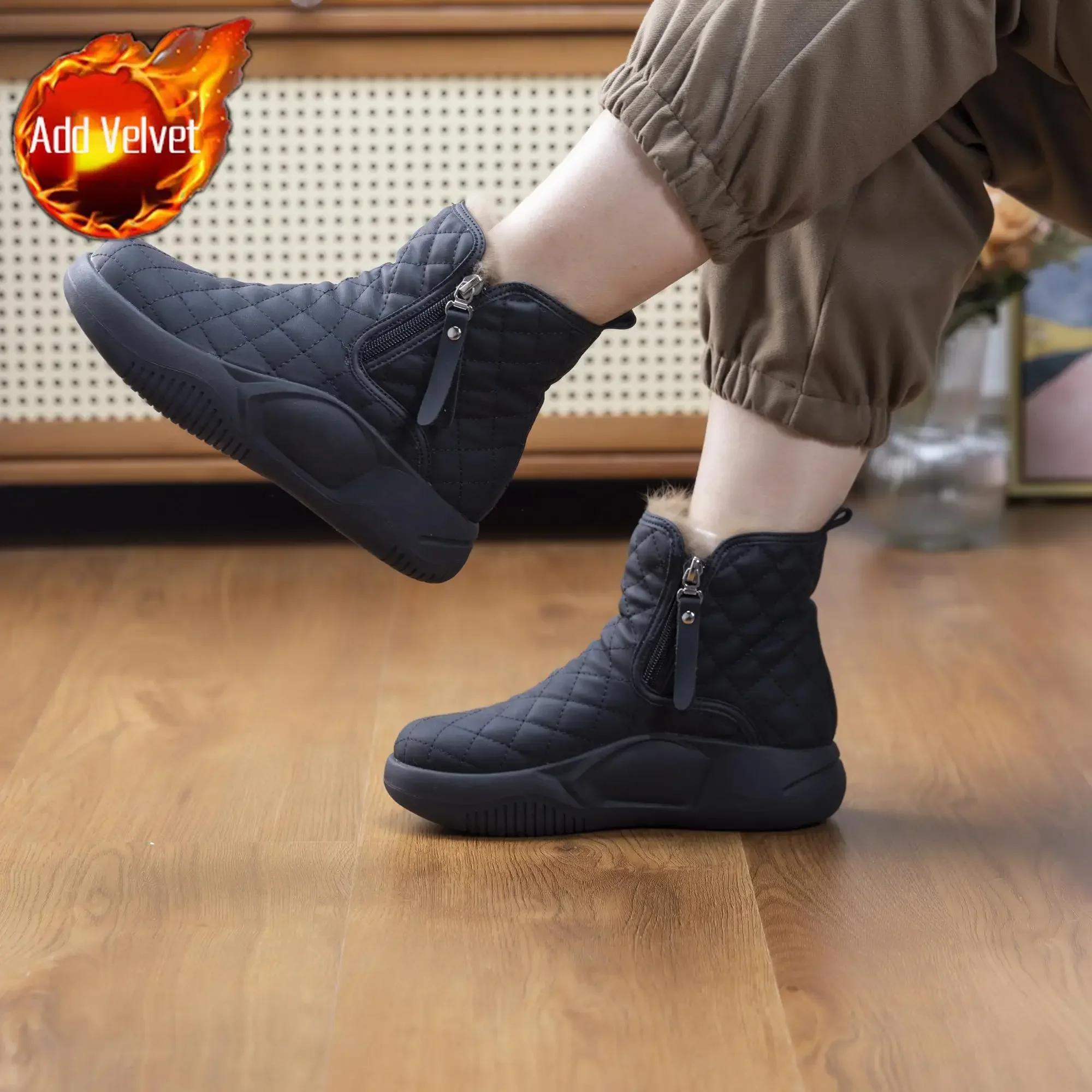 

Модные белые женские зимние ботинки на толстой подошве 2024 года, черные туфли на платформе с круглым носком для женщин, элегантные и модные, готические, Y2k 40