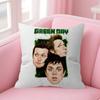 ROCK Green Day logo   Pillowcases Home Bedding Decorative Pillow Cover Wedding Super Soft Pillow Case