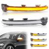 POPMOTORZ Golf 7 LED Door Mirror Sequential Turn Signal Clear For High Genuine Replacement Easy To Orange Set of Left and Right 7.5 Lamps, Lens, V-W,