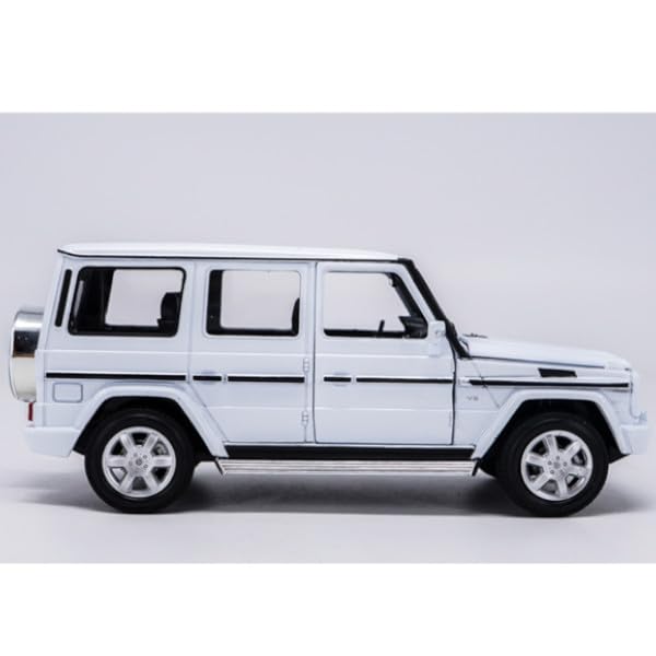 WELLY scale White Diecast Model Finished 24012W WT 1/24 Mercedes-Benz G-Class / Car, Product,
