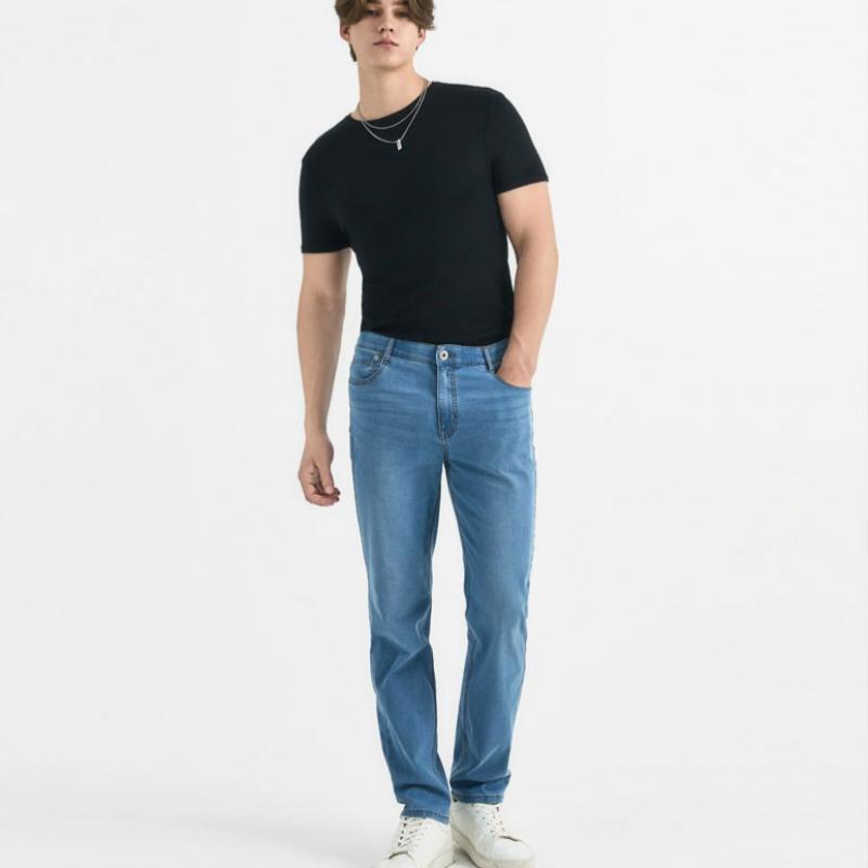 Bang Bang Men S Lycra Summer Denim 3 Piece Set