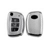 Hyundai Mistra Carbon Fiber Pattern TPU Car Key Cover