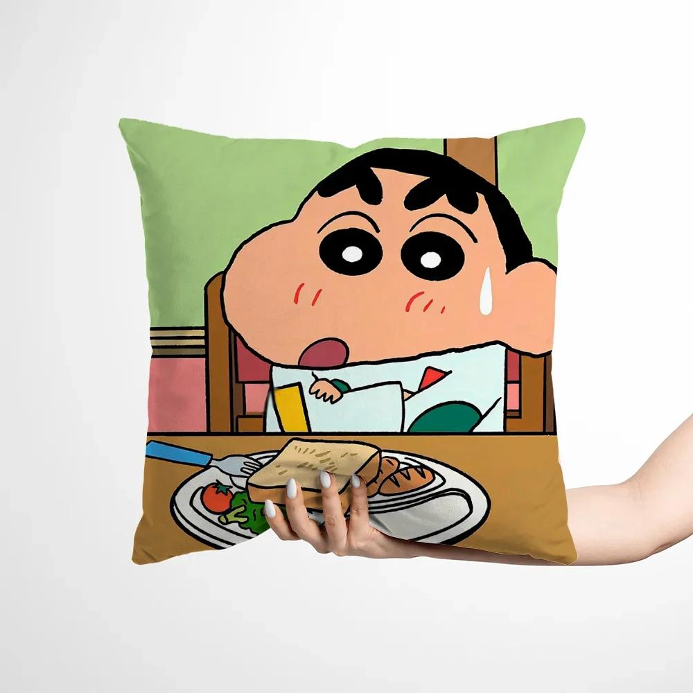 Cartoon Throw Pillow Covers Living Room Decoration Printed Sofa Cushion Cover Polyester Soft Pillowcase
