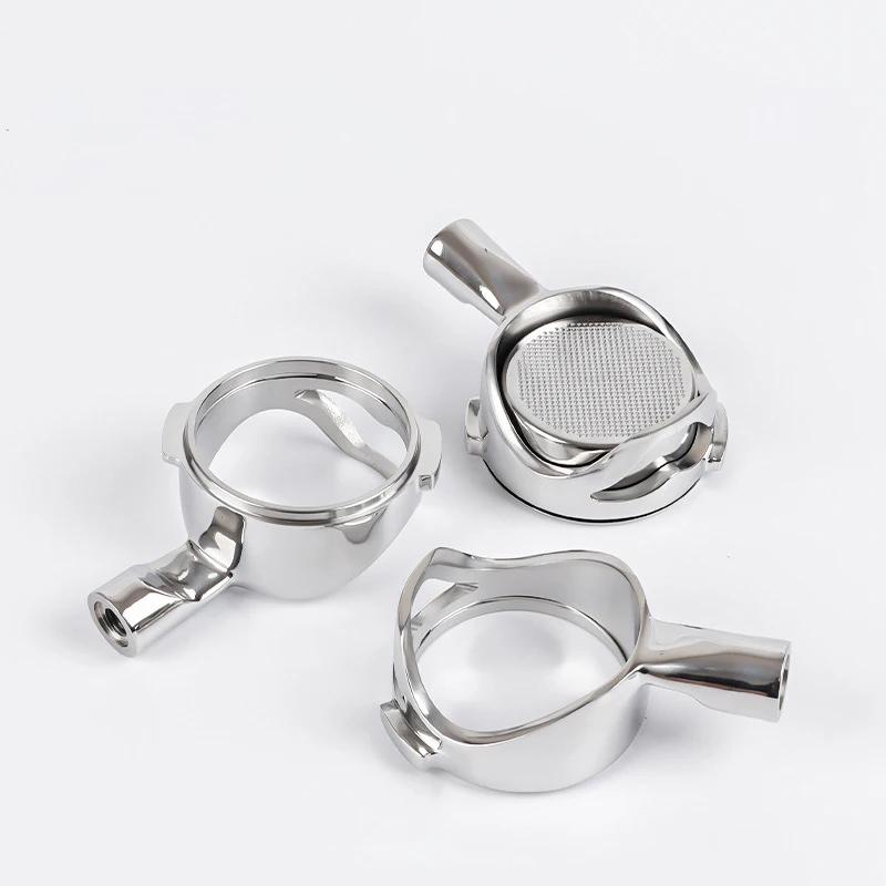 58MM Bottomless Hollow Portafilter for Gaggia/Baby/Classic Coffee Machine Modified Handle Stainless Steel Coffee Handle Filter