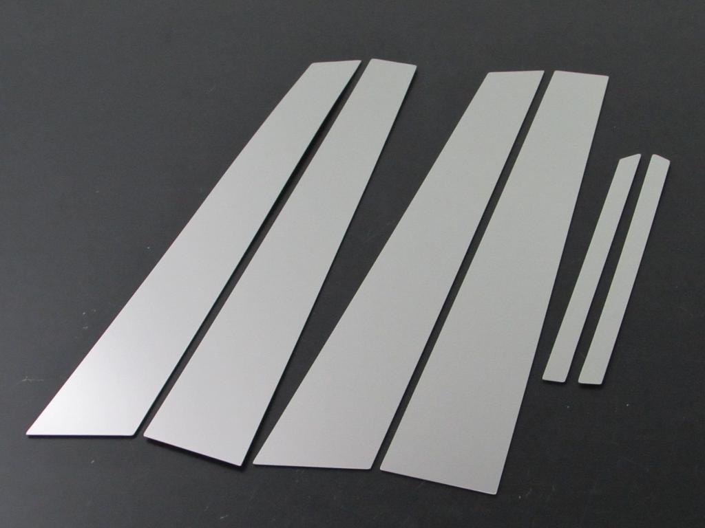 BRIGHTZ Stainless Steel Pillar Panels for Honda Crown and 183 Visors GRS Ultra-Mirror (6-Piece Set) 180, 181, 182, (No Required) [PIL-SIL-178] (18