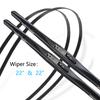 For Ford Explorer U152 MK3 2002 2003 2004 2005 Brushes Front Rear Wiper Blabes Set Windshield Windscreen Window Car