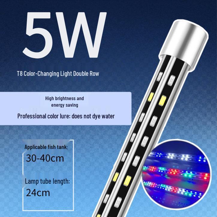 LED Fish Tank Light: Waterproof, Super Bright, Submersible Aquarium Light for Arowana.