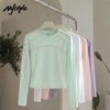 MJ STYLE Women's Quick-Dry Long Sleeve Athletic Tee