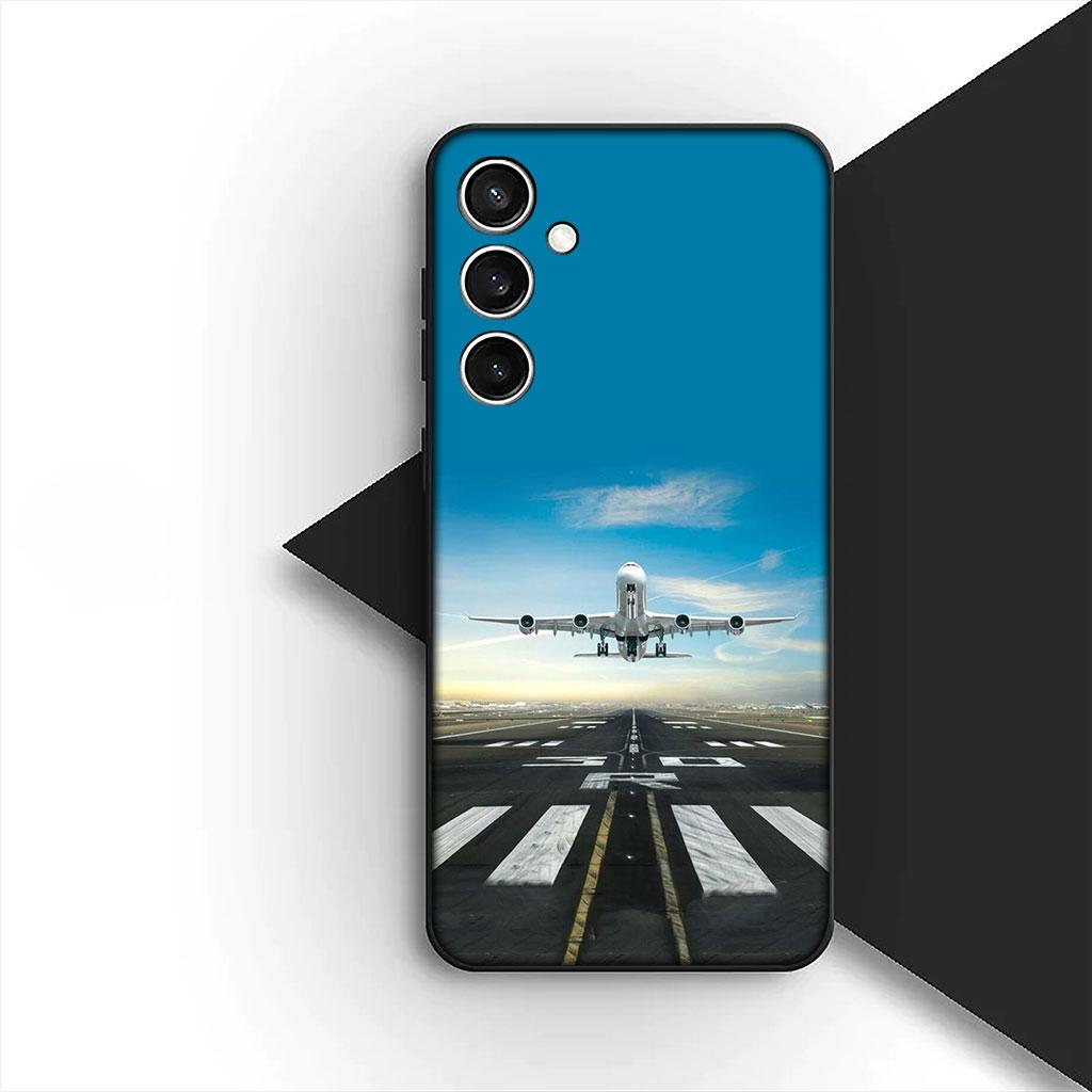 Cover for Motorola Moto G86 G57 E14 E15 G14 G34 G35 G84 G24 A54 G15 Power E22 Case Aircraft Travel Airplane Pilot Epaulette