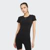 Nike Dri-Fit Adv Aura Slim-Fit Breathable Casual Short-Sleeve T-Shirt Women Tops Black DD0589-010