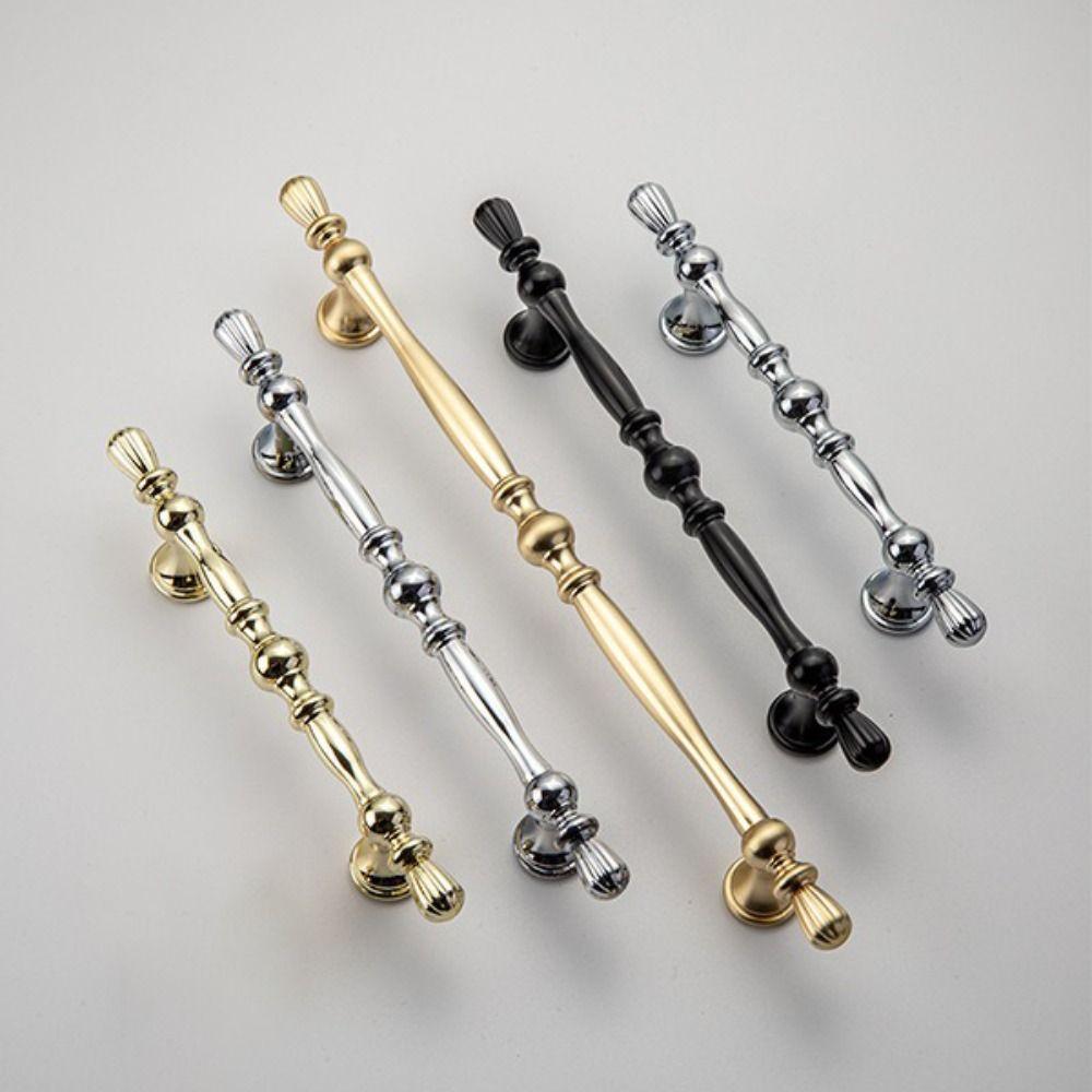 Nordic Style Wardrobe Door Handle Zinc Alloy Drawer Handle Cabinet Handle  Wine Cabinets