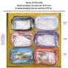 Waterproof Transparent Multi-Functional Travel Makeup Toiletry Bag