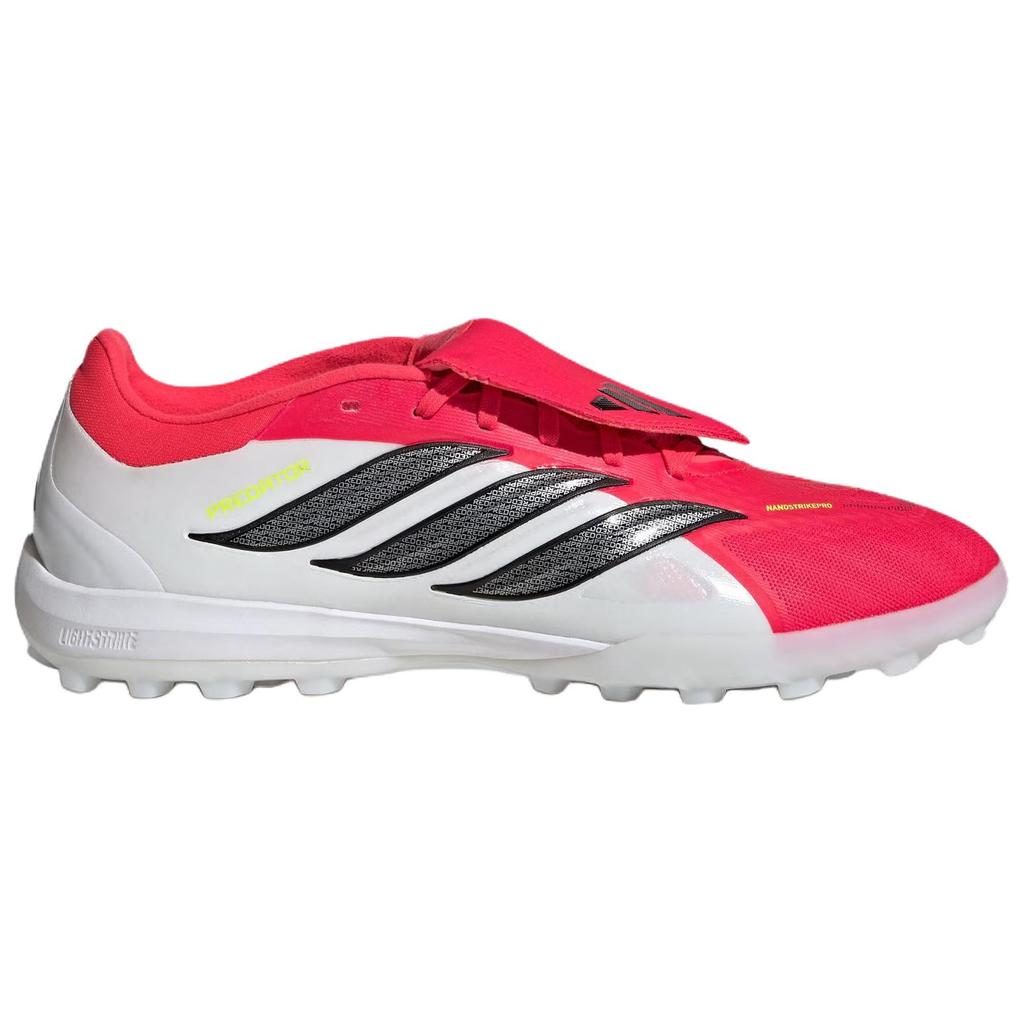 adidas PREDATOR PRO TF Turf Artificial Turf Fabric Soccer Shoes Unisex Red White JR7866