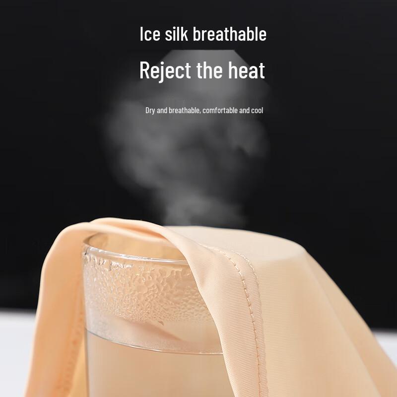 LANGSHA Damen Eis Seide Anti-Scheuer Sicherheitsshorts 2er-Pack