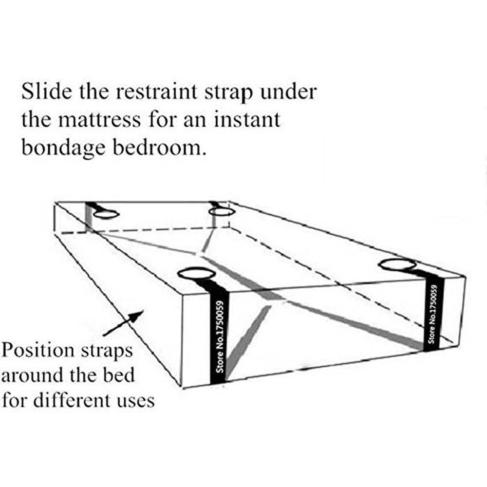 Adult Sex Products Erotic Bondage Bed Games BDSM Sex Bondage Set Women Handcuffs Ankle Cuff Restraints Sex Toys for Couples