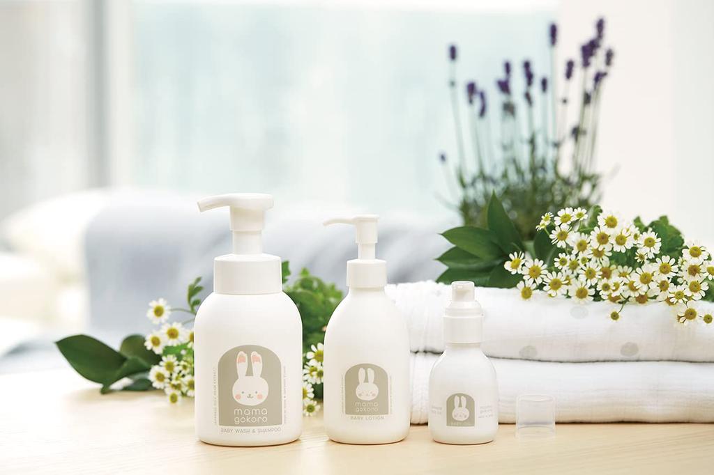 Mamagokoro Baby Adult Sensitive Skin Whole Body Lotion 200ml Face Body Japan Rice Rice Bran Moisturizing For Healthy Skin Newborns 0 Years Skin