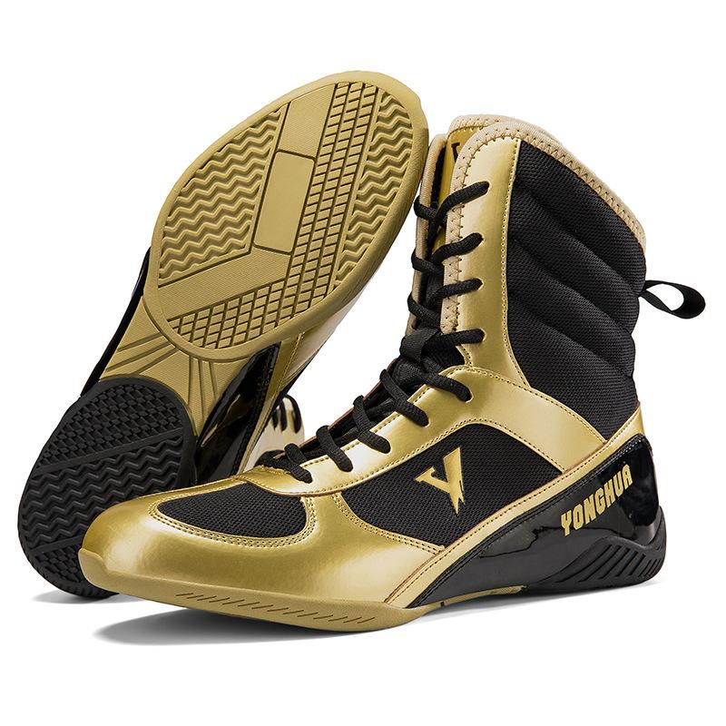 

Нове боксерське взуття чоловіче низьке сандалі взуття високе взуття для тренувань з бойових мистецтв взуття для боротьби борцівки чоботи бокс 47