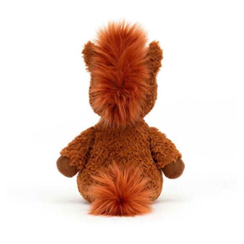 JELLYCAT Jungle Animals Flossy Pony Brown Doll Plush Doll 28cm Height