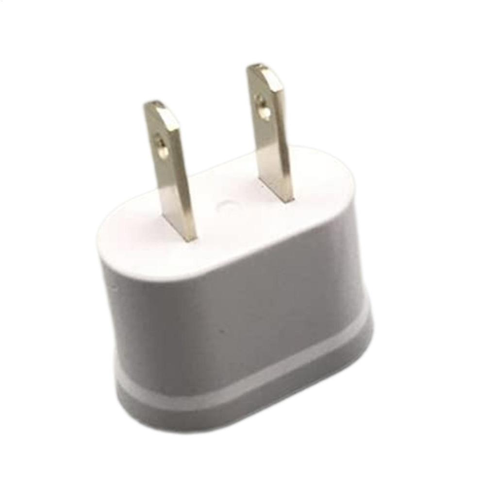 1pc Mini EU To US Power Plug Adapter Travel Charger Plug Converter