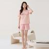 Fenteng Chest Cushion [A-class Pure Cotton 10A Antibacterial] 26 Spring and Summer Sleepwear Women's Home Suit Set Shorts