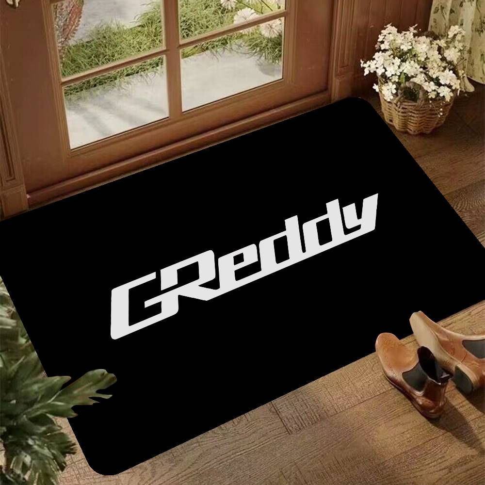Logo G-Greddy-Y Entrance Door Mat Nordic Style Home Doormat Bathroom-Toilet Mats Bedroom Hotel Decor Mat
