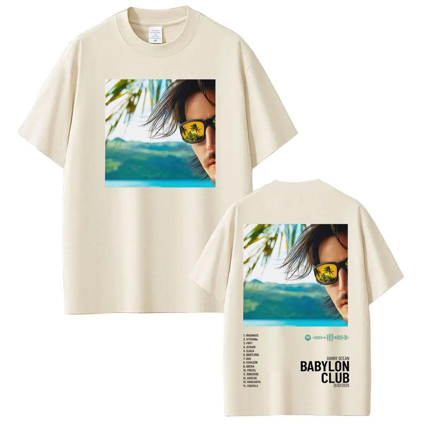 

Rapper Danny Ocean Album 2026 Tour Graphic T Shirt Hoodie Men Women Hiphop Tshirt Gothic Comfort Shortsleeved Tshirts 4XL