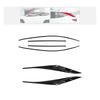 For Hyundai Tucson NX4 2026-2026 6PCS ABS Car Window Decorative Strip Button Side Panel Cover Trim D-pillar Window Trim Strip