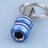 1/5Pcs 1/4Inch Hex Shank Screwdriver Bits Holder Extension Bar Drill Adapter Drill Bit Quick Release Easy Change Keychain