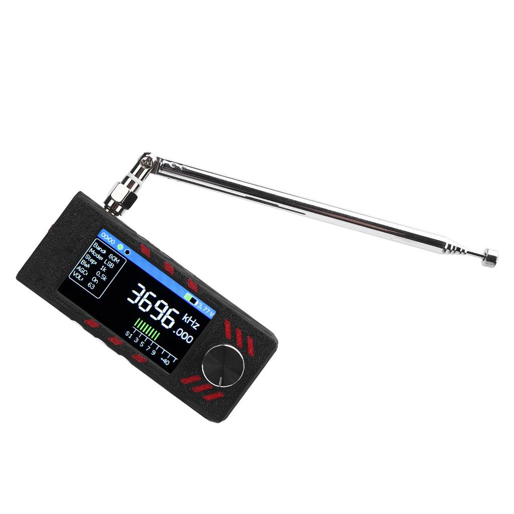 SI4732 DSP Receiver 1.9in Color Screen LSB USB AM FM Mode Pocket Receiver with 10KHz 180MHz Antennae