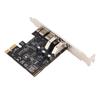 PCIe to USB 3.0 Type C Expansion Card 5Gbps 2 Type C 3.1 and 2 USB 3.0 Ports for Desktop PC Plug and Play