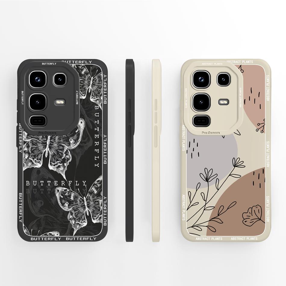 For infinix Note 50 Pro Plus 50X 50S Phone Case Stylish Shockproof Funda For infinix Note50 Pro+ Soft Liquid Silicone Back Cover