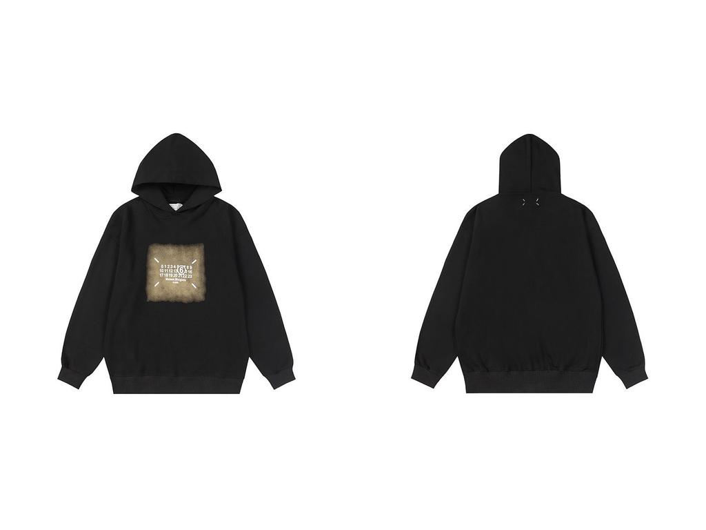 Trendy Unisex Terry Cloth Hoodie