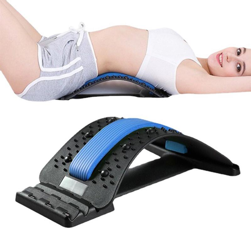 Magnetic Back Massage Muscle Relax Stretcher Posture Therapy Corrector Back Stretch Spine Stretcher Lumbar Support Pain Relief