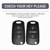 Car Key Case Cover For Hyundai I20 I30 Ix20 Ix35 Elantra Accent for Kia Sportage Rio 3 Soul Optima Ceed Pro K5 K2 Keychain